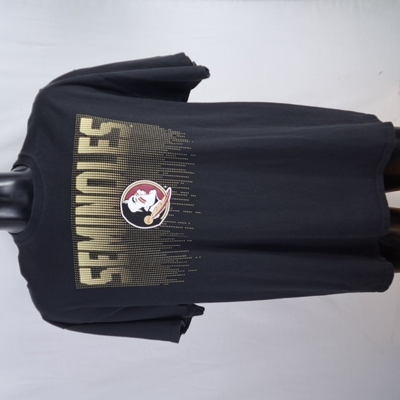 Florida State Seminoles Champion black & gold 2XL casual collegiate t-shirt - Picture 2 of 5